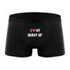 Men's Letter Pattern Daily Panty Thin Trendy Panty