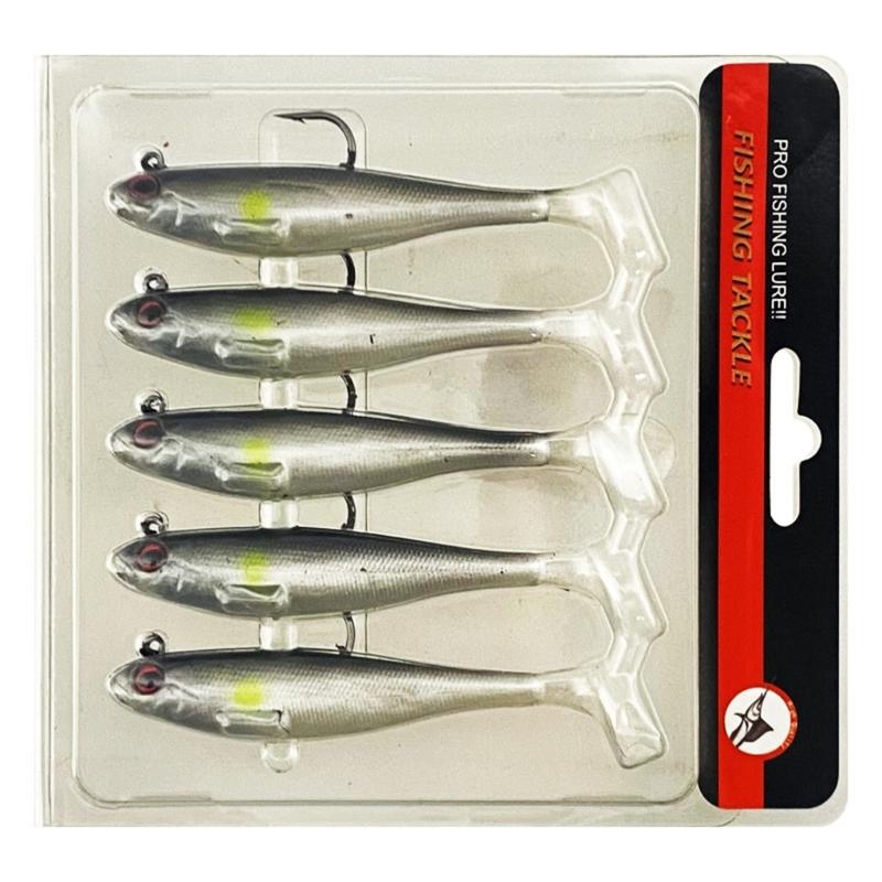 Искусственная приманка Swimbait Морские приманки Готовые к использованию Мягкая приманка Воблеры-приманки Рыболовные снасти Приманка для рыбалки с лопаткой