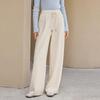 Leding Sweet Style Wide-Leg Knit Casual Pants