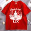Bad Bunny Benito Bowl LX Stadium T Shirt for Unisex Women Casual Round Neck Tshirt Cotton Short Sleeve Loose Streetwear Clothes