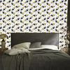 Toucan Wallpaper in White, Light Gray and Graphite for Living Room and Bedroom 50x1000