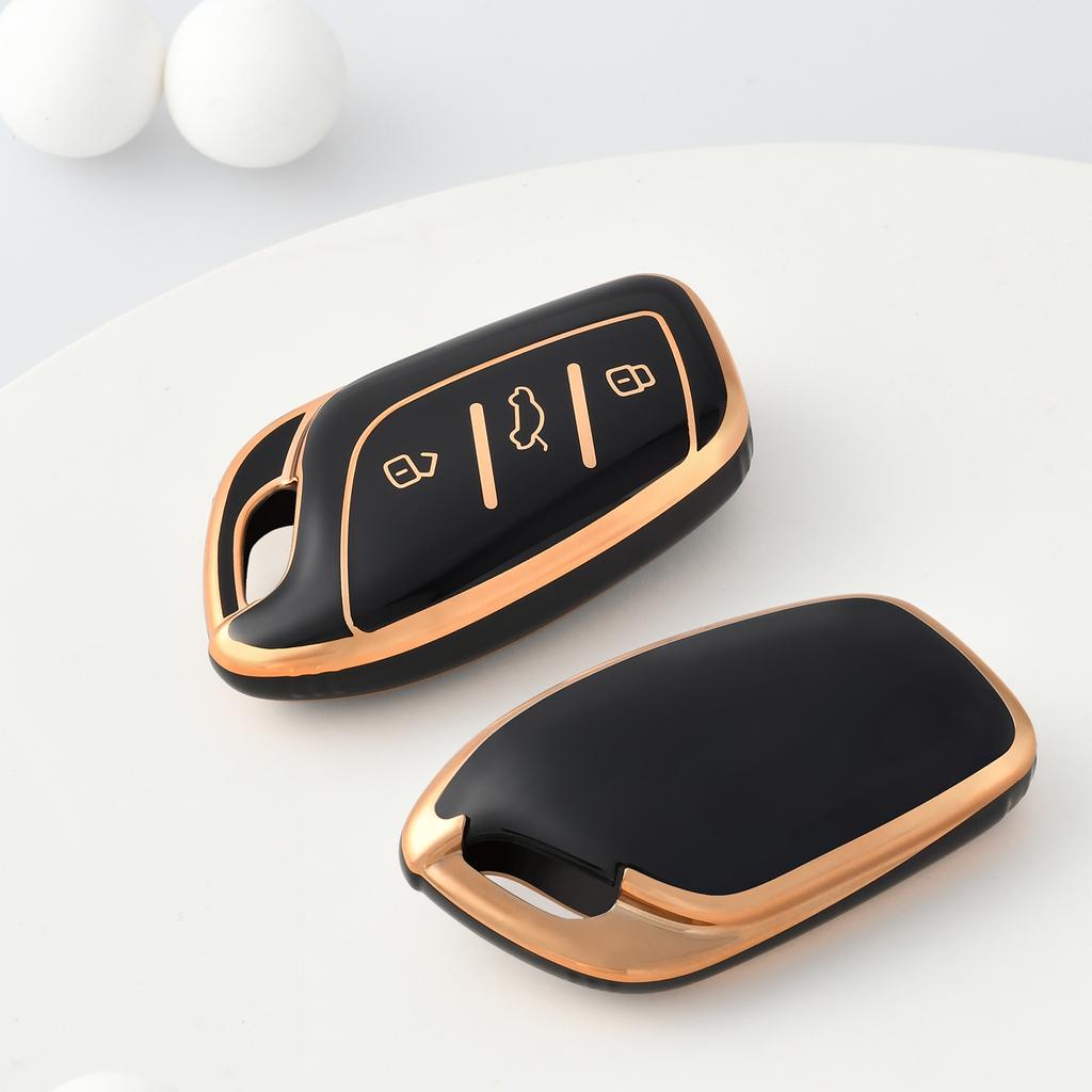 3 Buttons TPU Shell Fob for Roewe RX5 I6 I5 RX3 RX8 ERX5 MG ZS EV MG6 EZS HS EHS 2019 2020 Car Remote Key Case Cover Accessories