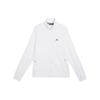 J.Lindeberg Marv Wind Jacket Letter Print Stand Collar Zip Long Sleeve Jacket Men jackets White GMOW07633-0000