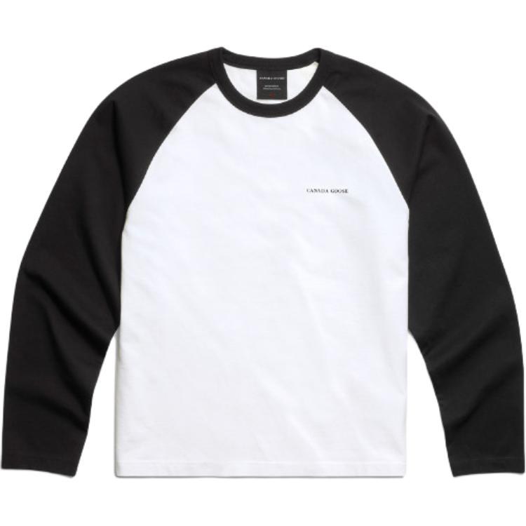 Canada Goose Summer Collection Long Sleeve Casual Fashion T-Shirt Unisex Tops 1338M