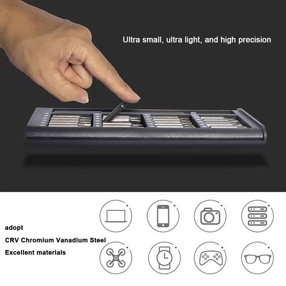 Magnetic Screwdriver Set 24 In 1 Kit Bits Precision Electronics Computer PC Phone Disassembly Multifunctional Maintenance Tool