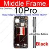 Для OnePlus Oneplus 1+ 10 Pro 10Pro 10R 10T Средняя рамка Корпус Передняя рамка Средний корпус с боковыми кнопками / без них Шасси