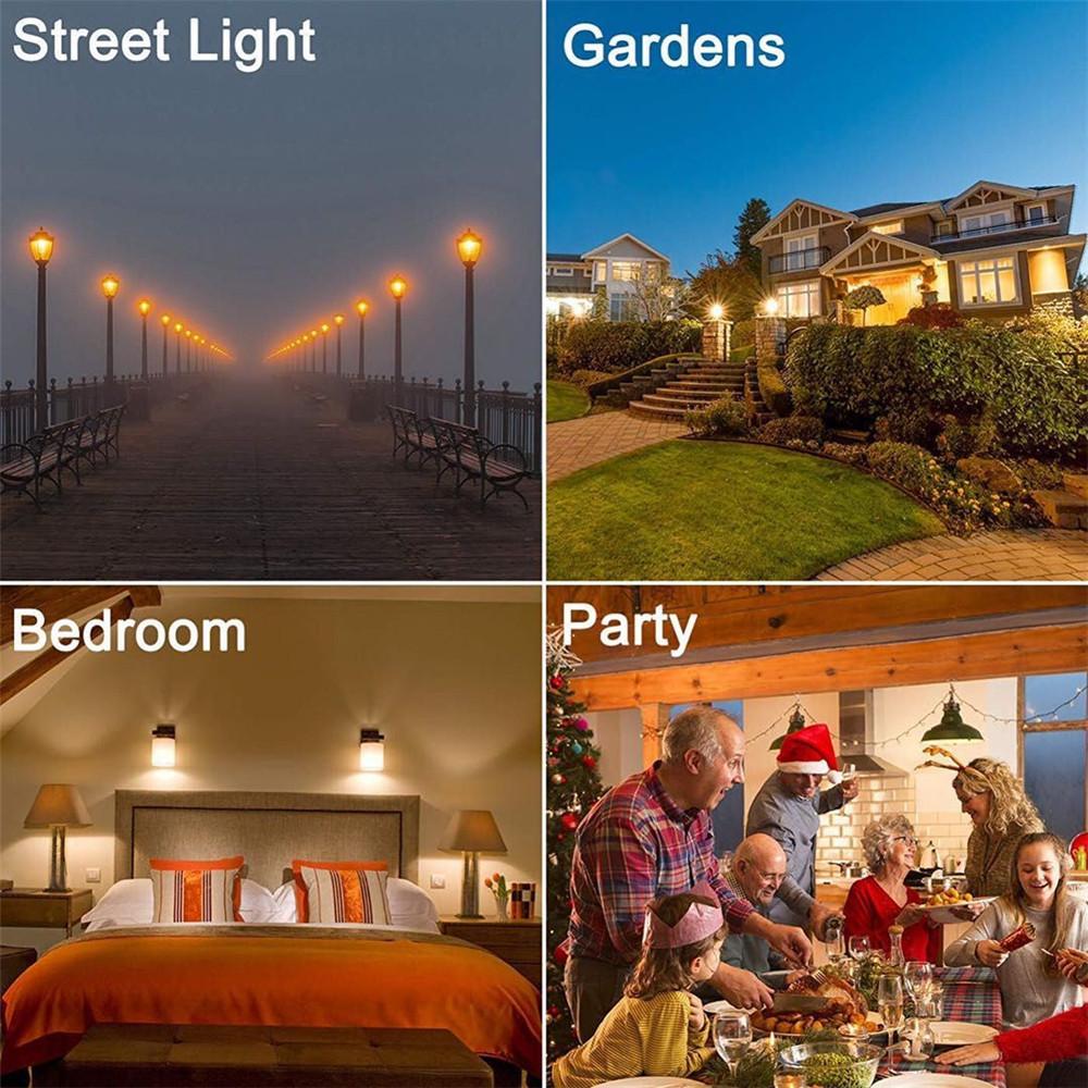 2 шт. светодиодная имитация реалистичного пламени лампа рождественская бар KTV атмосферная лампа