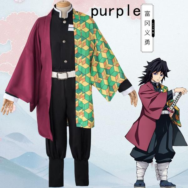 Костюм убийцы демонов Kimetsu no Yaiba Kamado Tanjirou Nezuko Agatsuma Zenitsu Tomioka Giyuu Muzan, аниме для косплея