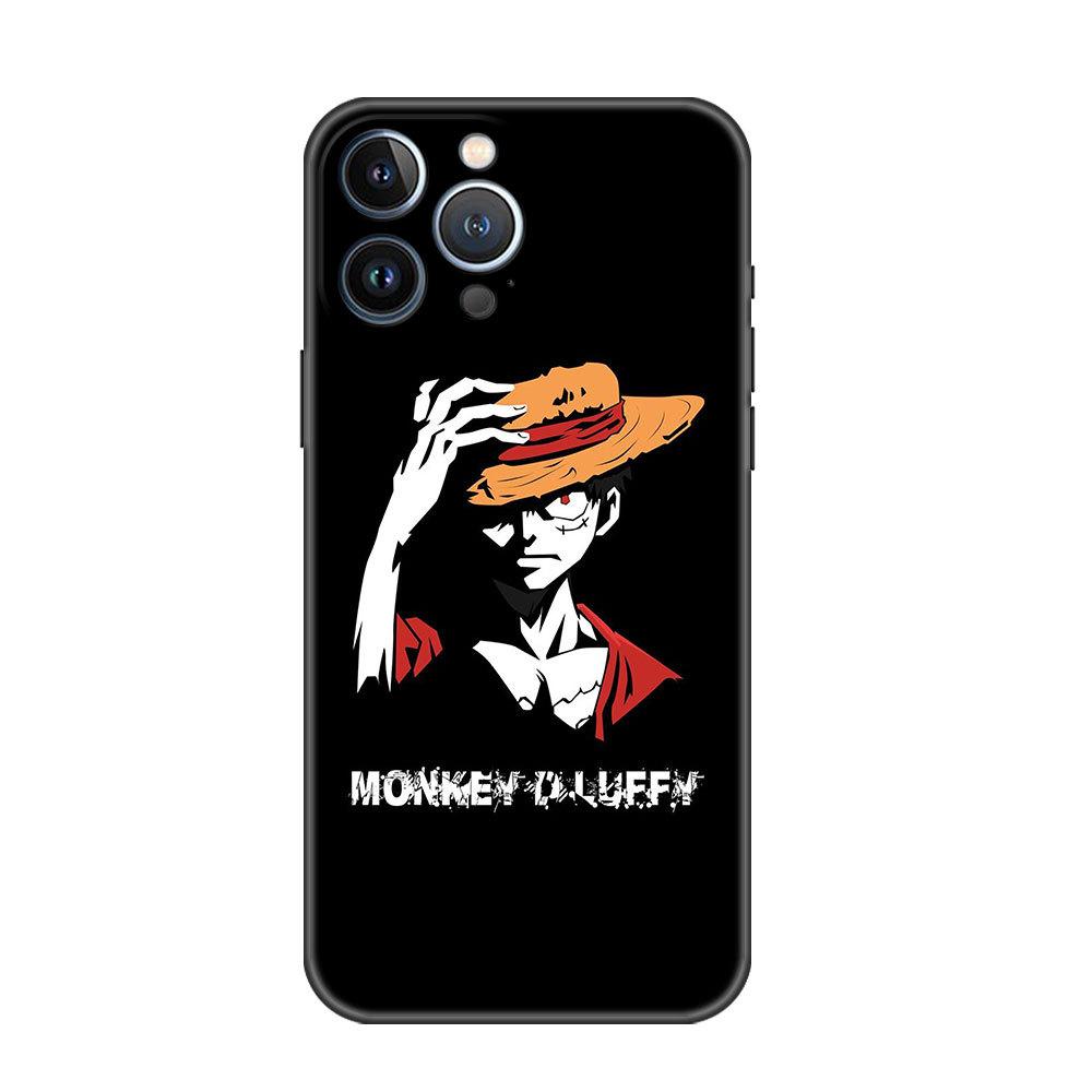 Подходит для iPhone16, чехол для мобильного телефона Trendy Man New ONE PIECE Cartoon Animation Luffy Sauron, чехол для мобильного телефона