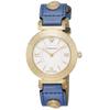Watch Tribute Silver Dial Stainless Steel Sapphire Glass Quartz 35MM Swiss Watch VEVG00320 Blue [Versace] Women's [Item]