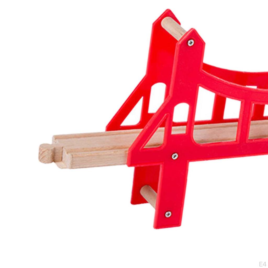 Набор деревянных железнодорожных рельсов премиум-класса — идеально подходит для строительства и творчества