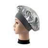 Women's Wide Brim High Elastic Satin Sleep Cap & Chemotherapy Hat for Autumn/Winter Hair Care