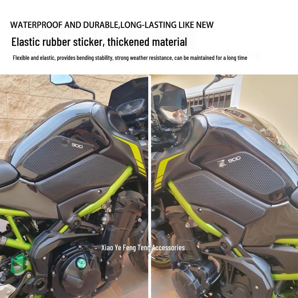 Kawasaki Z900SE 2017-2023 Противоскользящие наклейки на топливный бак