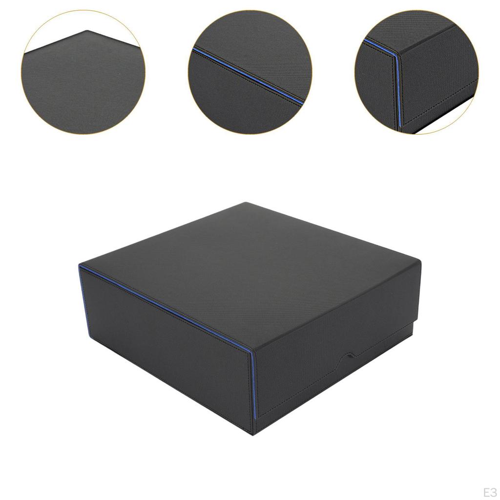 Card Deck Box with Magnetics Closure Baseball Cards Sturdy Sports Case