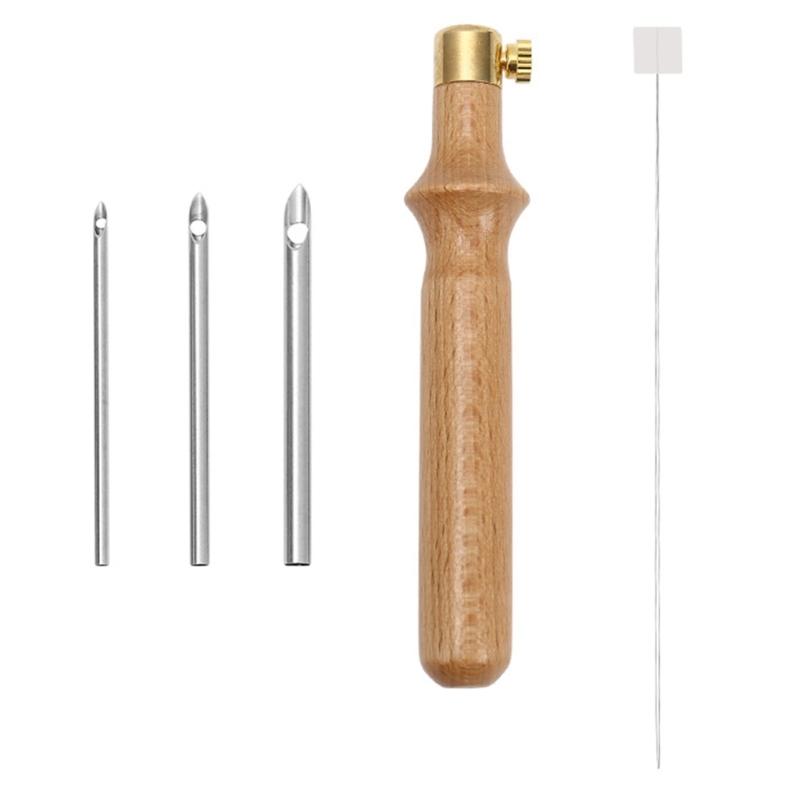 Embroidery Punch Needle Adjustable Punch Needle Set Practical Punch Needle Tool Set Embroidery Pen for Embroidery Craft