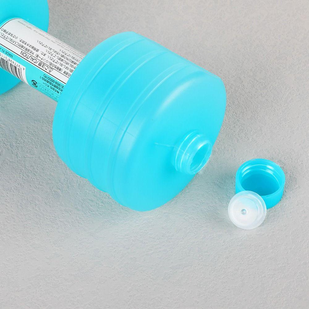 Multifuntion Dumbbell Water Cup Home Exercise Fitness Water Bottle Water-filled Dumbbells  School