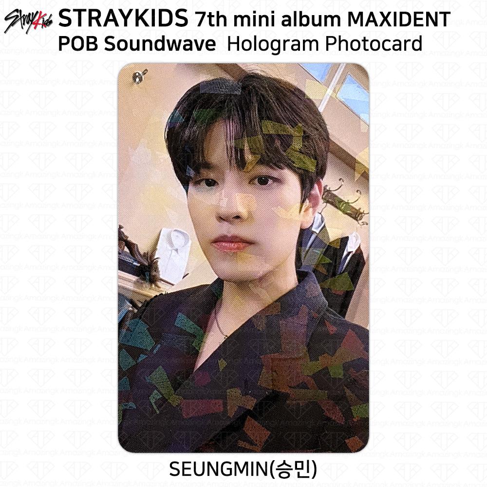 Stray Kids 7-й мини-альбом Maxident POB Photocard Aladin JYP Soundwave MK ifive