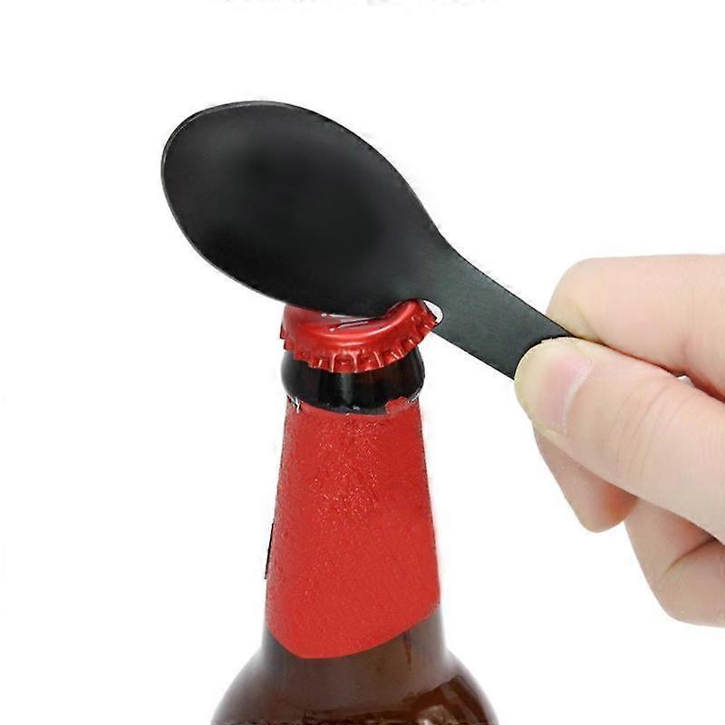 Portable Fork Shaped Bottle Opener | 2019 Multifunction Outdoor Camping Tool Spoon Kitchen Utensils