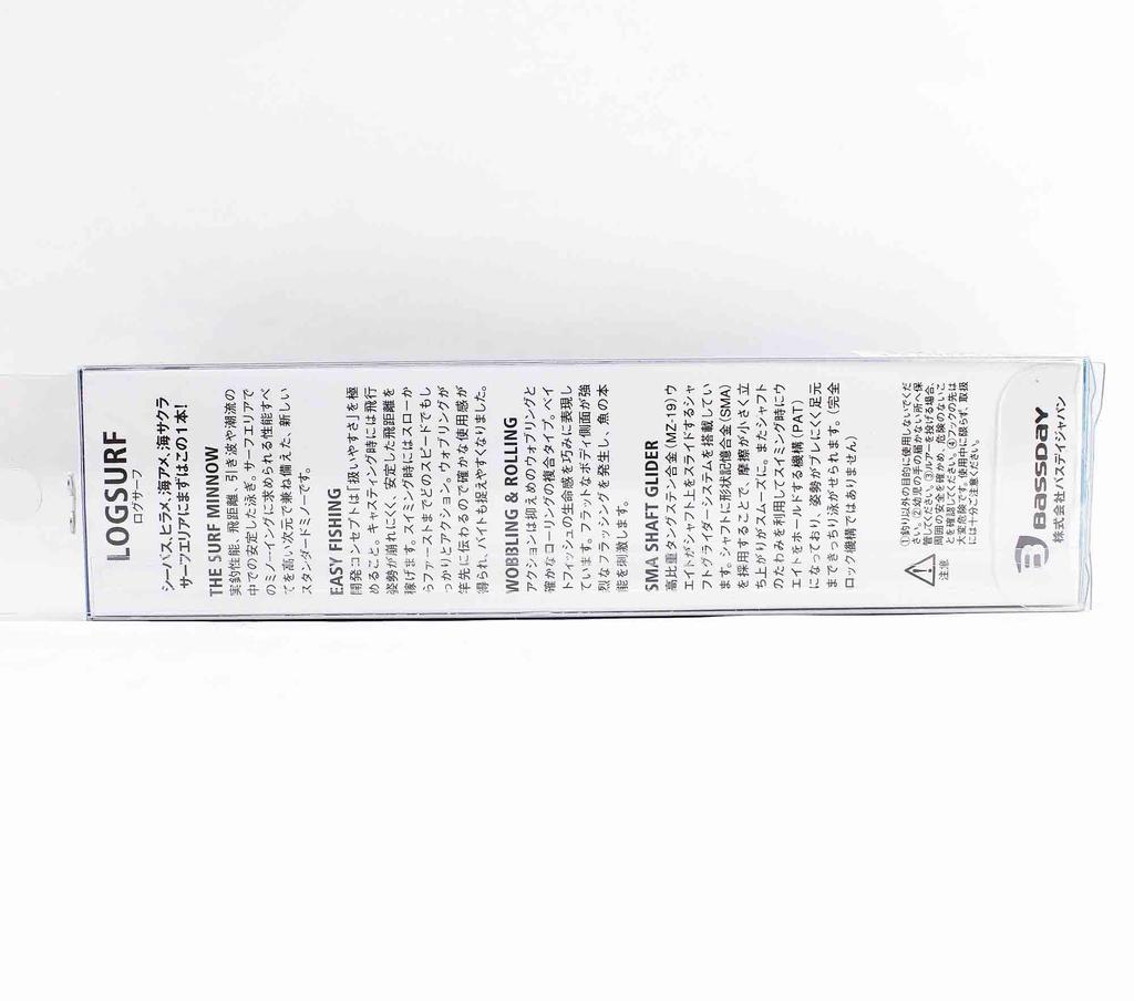 Bassday Log Surf 124F Long Casting Minnow Lure HH-154 (1115)