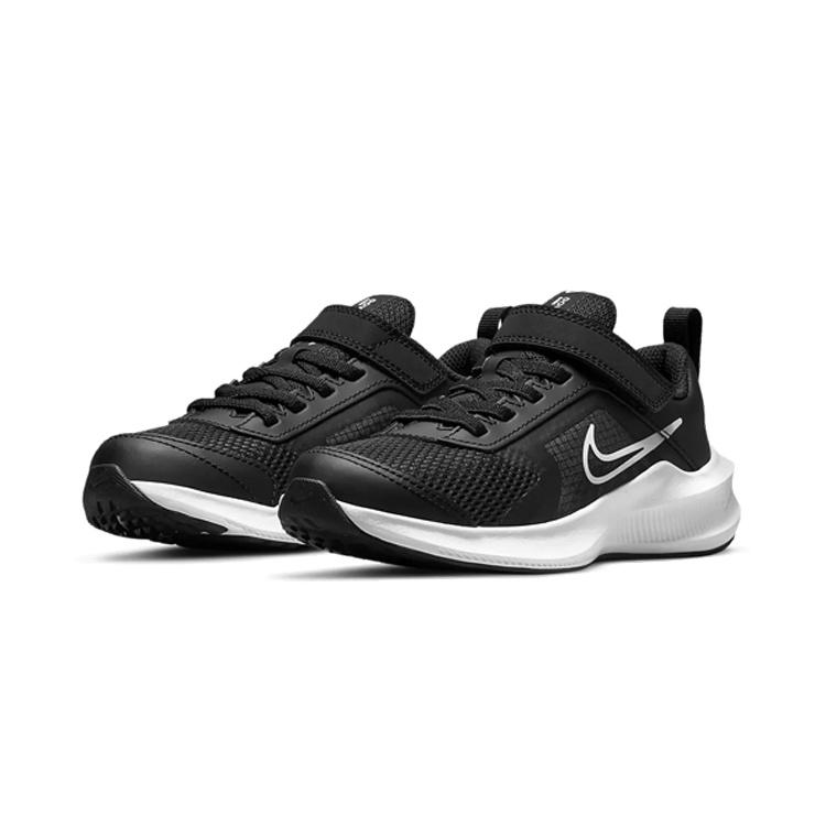(PS) Nike Downshifter 11 Black/White Kids' CZ3959-001