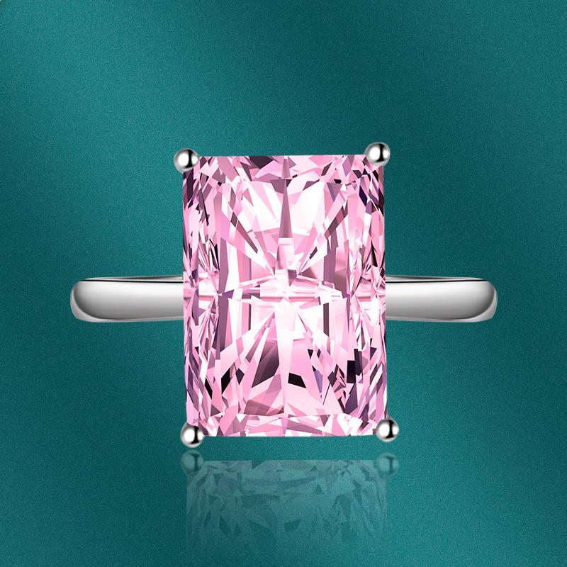 Sace Gems Классическое кольцо из медного сплава с цирконом, женские ювелирные изделия, свадебный подарок для вечеринки