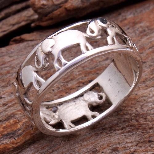 Elephant Ring, Animal Jewelry, Statement Jewelry, Handmade Ring, Gifts For Her