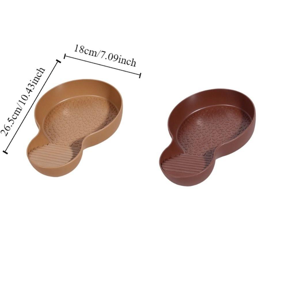 Wide Mouth Tortoise Food Bowl With Ramp Turtle Pond Landscaping Reptile Bathing Pool Habitat Decor