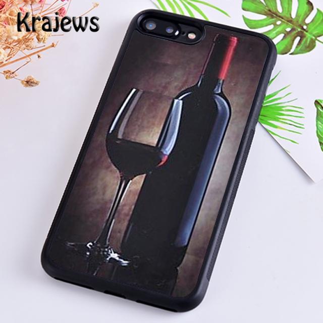 Krajews 1004 Vintage Wine Pattern Phone Case Cover For iPhone 17 Air 16 15 14 plus 11 12 pro max coque Fundas