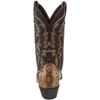 Snake Pattern Mid-calf Western Cowboy Boots Gold Silver Handmade Leather Shoes for Men's Punk Riding Boots Zapatillas Zapatillas