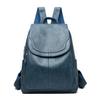 Ladies Bookbag Feminine Large Capacity Backpack Leather High-quality Feminine Vintage School Bags