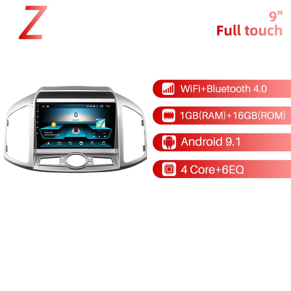 2 Din Android Car Radio для Chevrolet Captiva 2012-2017 9" стерео приемник GPS Bluetooth-совместимая навигация Мультимедийный проигрыватель