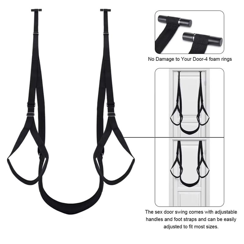 Door Sex Swings for Adult Couples Sex Position Furniture Adjustable Straps Bondage Restraint BDSM Sex Toy Sexyshop Erotic Toys