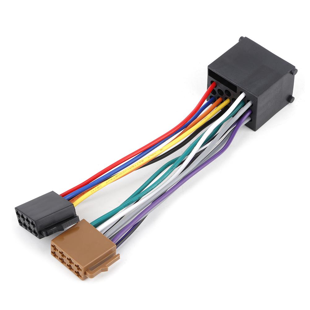 Auxiliary In Cable Car Radio Adapter Stereo Harness Cable ISO Plug Fits for E36 E46 E39 Radio Wire Harness Radio Adapter Harness Radio Accessories 4
