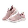 Skechers Ultra Flex 3.0 Сетчатые Уютные Полосатые Технология Flash Удобные Спортивные Слипоны Низкие Повседневные Кроссовки Женские Розово-Красные 149708-ROS