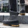 TUINANLE High Quality Boots for Men Super Warm Men's Boots Outdoor Male Hiking Boots Work Shoes Size 39-47