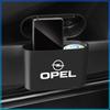 1Pcs Car Trash Can Storage Box Vehicle Garbage Dust Case Emblem For Opel Astra H G J Insignia Mokka Zafira Corsa Vectra B C D