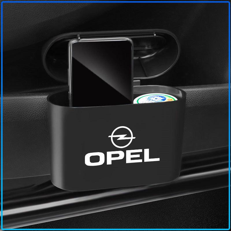1Pcs Car Trash Can Storage Box Vehicle Garbage Dust Case Emblem For Opel Astra H G J Insignia Mokka Zafira Corsa Vectra B C D