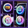 Набор светодиодных освежителей воздуха для автомобиля RGB - ароматерапевтический диффузор с синхронизацией музыки и 3 премиальными ароматами (Океан, Одеколон, Лимон) - Питание от порта USB