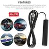 1Pcs Signal Booster Antena DC 5-12V Amplified Antenna  for Car Truck Motorcycle Boat