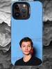 Чехол для телефона T-Tom Holland для iPhone 17 16 15 14 13 12 11 Pro Max Plus Серебристый Матовый Черный Чехол