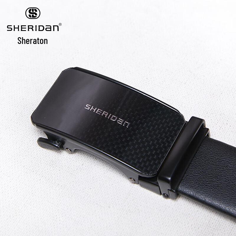 Мужской кожаный ремень Sheridan с автоматической пряжкой