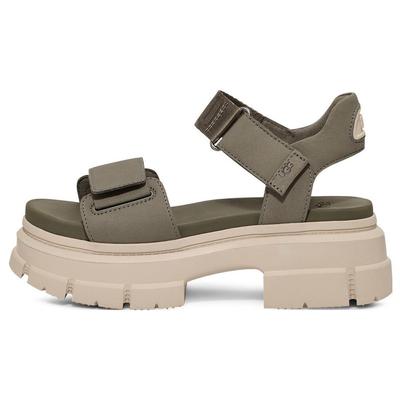 Стильные повседневные тапочки из ткани для женщин, цвет зеленый мох 1136764-MSG