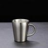 Кружка для напитков из нержавеющей стали с фактурой молотка, с двойными стенками, прочная, стальная кружка для кофе, офисные кружки для воды 300 мл 350 мл