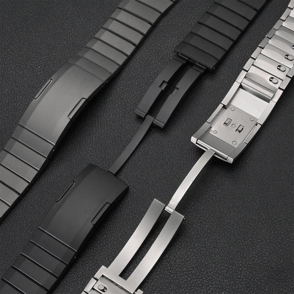 22mm Stainless Steel Bracelet for Huawei Watch GT5Pro 46mm 4Pro Men Strap for Samsung Galaxy Watch 46mm Amazfit Balance GTR Band