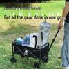 Hanlemeitu Outdoor Foldable Camping Cart