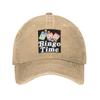 Забавная игра Бинго Бейсболки Snapback Выстиранные джинсовые кепки Для улицы Регулируемые Кепки Спортивные Бейсбольные Ковбойские шляпы для унисекс Женщин