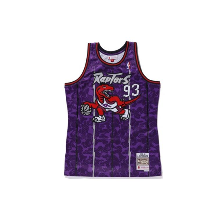 A BATHING APE Bape Basketball Jersey Unisex Purple 1F73-109-919