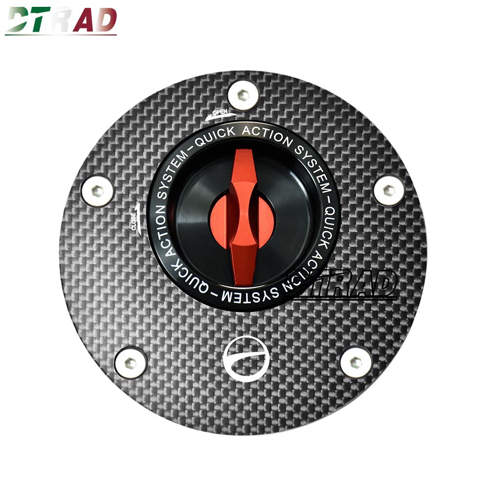 For DUCATI Monster 1200 797 821 600 950 S2R S4R Carbon Fiber Matte Keyless Fuel Tank Cap Airbox Cover Motorcycle Accessories