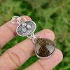 Daughters Day Deal Bronzite Gemstone 925 Sterling Silver Handmade Bezel Pendant