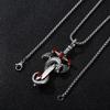 Vintage Dragon Sword Pendant Necklace Titanium Steel Pendant Necklace Jewelry For Men